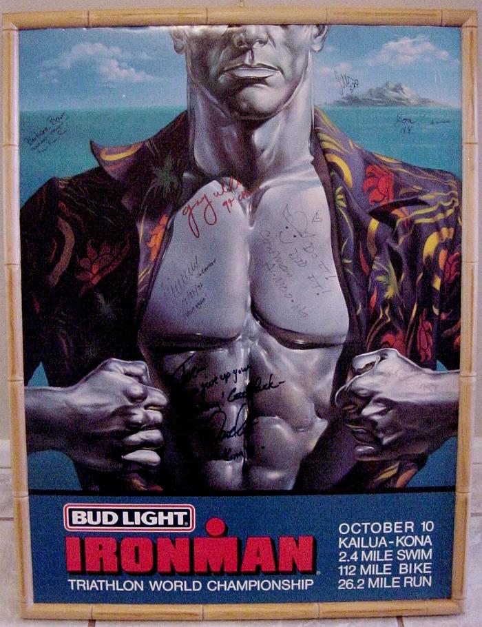 Triathlon New/Original Vintage Mint Ironman 2007 Hawaiian Poster Original 